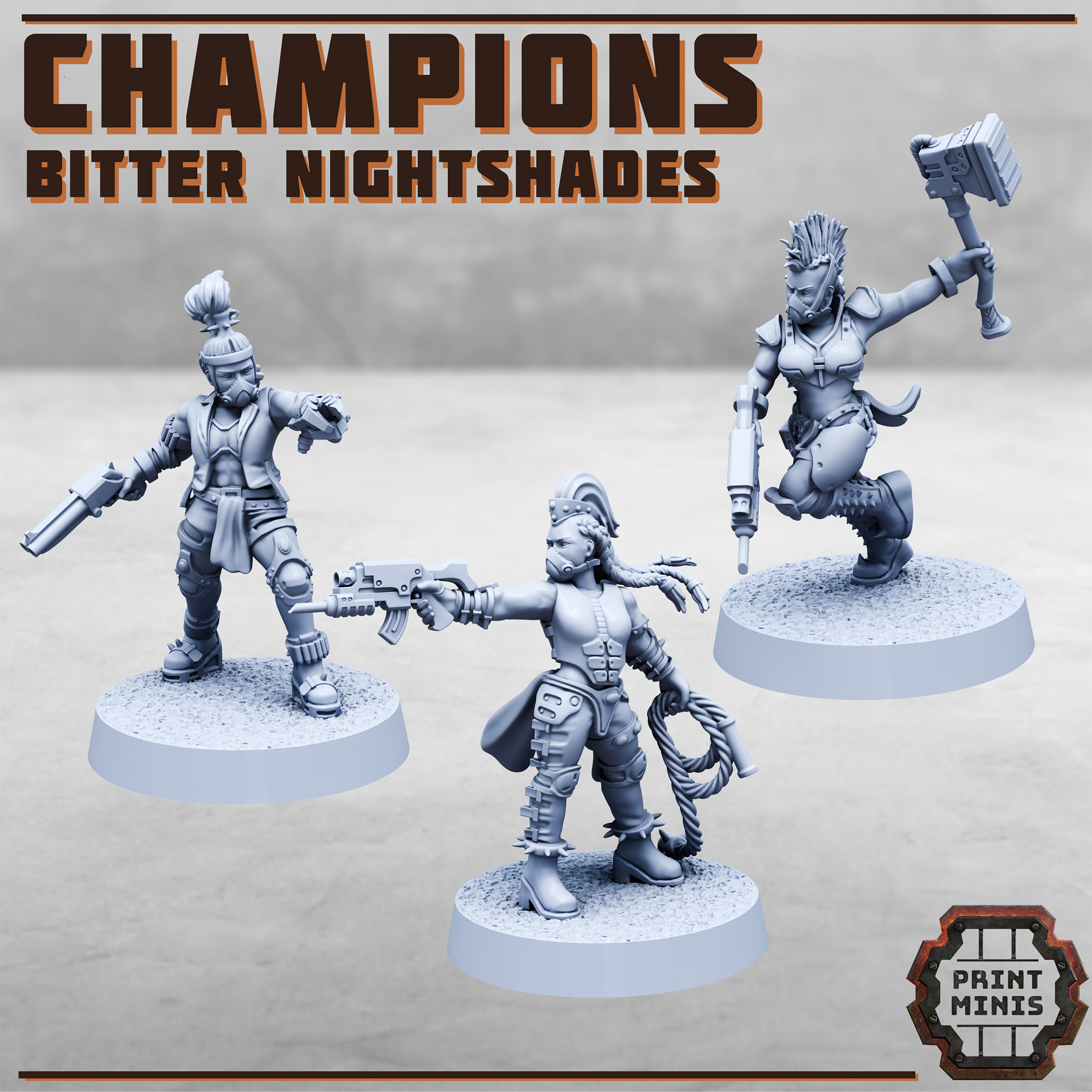 Bitter Nightshade Champions x3